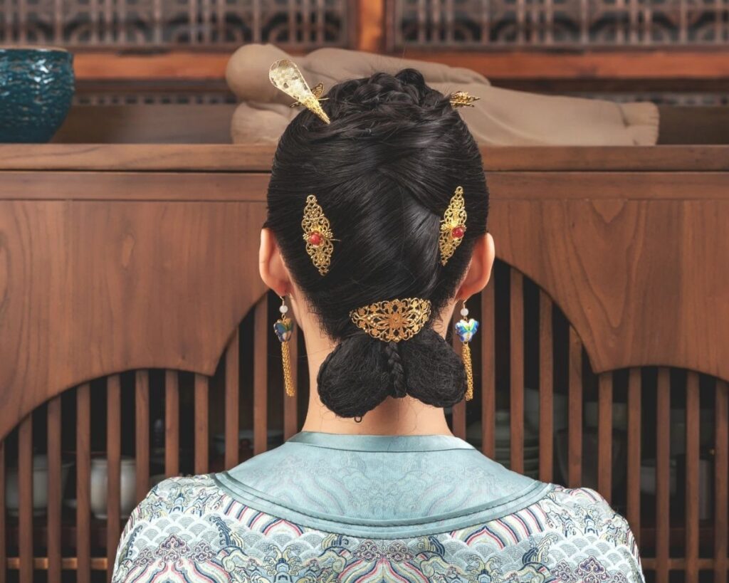 hanfu hair