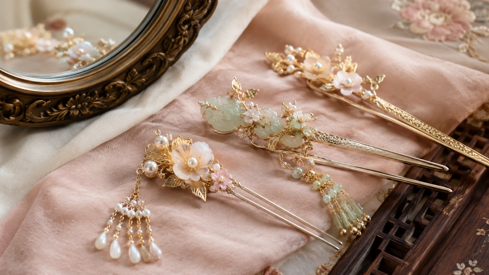 chinese hair accessories for wedding updo cultural meaning, history, and bridal beauty